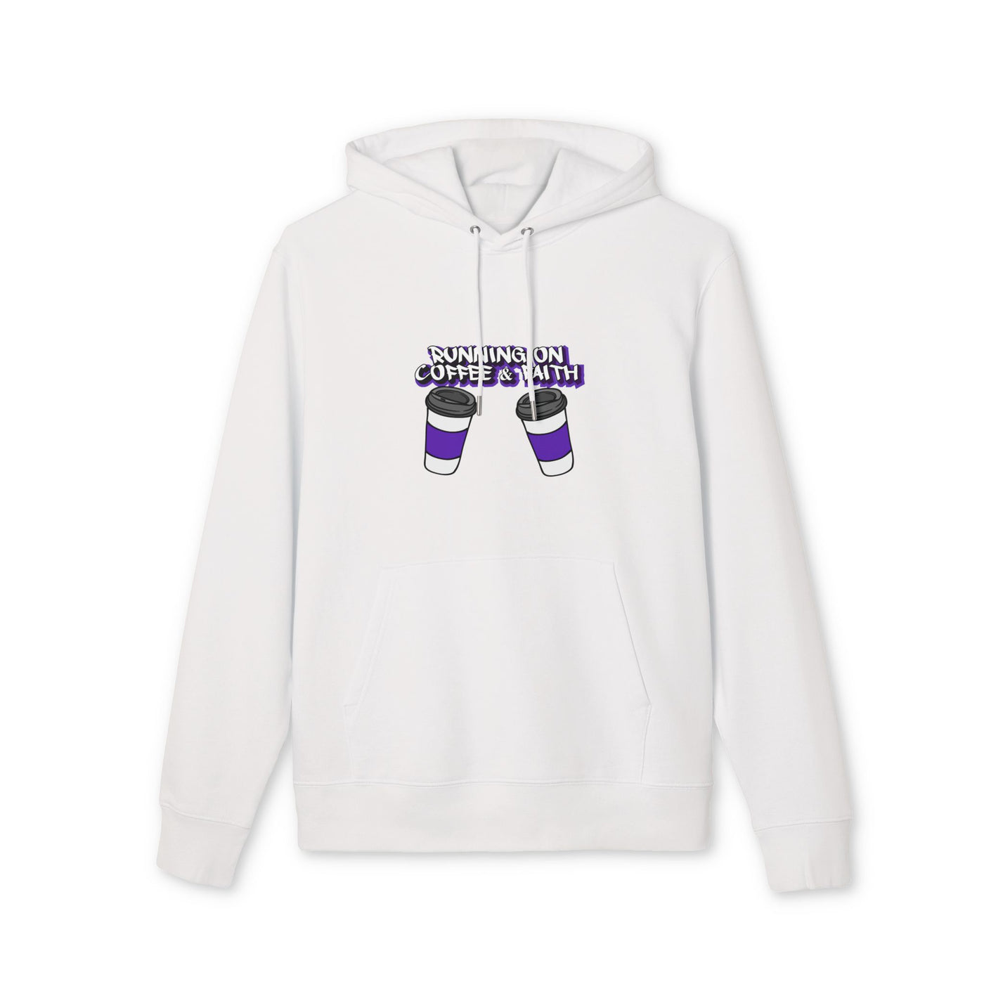 Unisex Hoodie - "Running on Coffee & Faith" Casual Wear