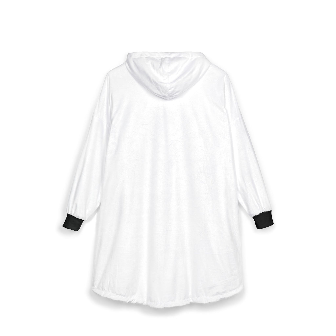 Cozy Unisex Hooded Blanket - "Running on Coffee & Faith"