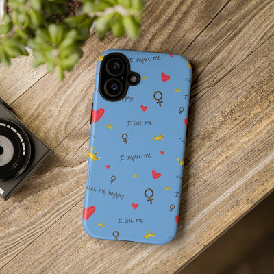 Inspiring Phone Case - 'I Love Me' Design - Tough Cases