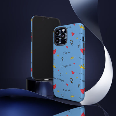 Inspiring Phone Case - 'I Love Me' Design - Tough Cases
