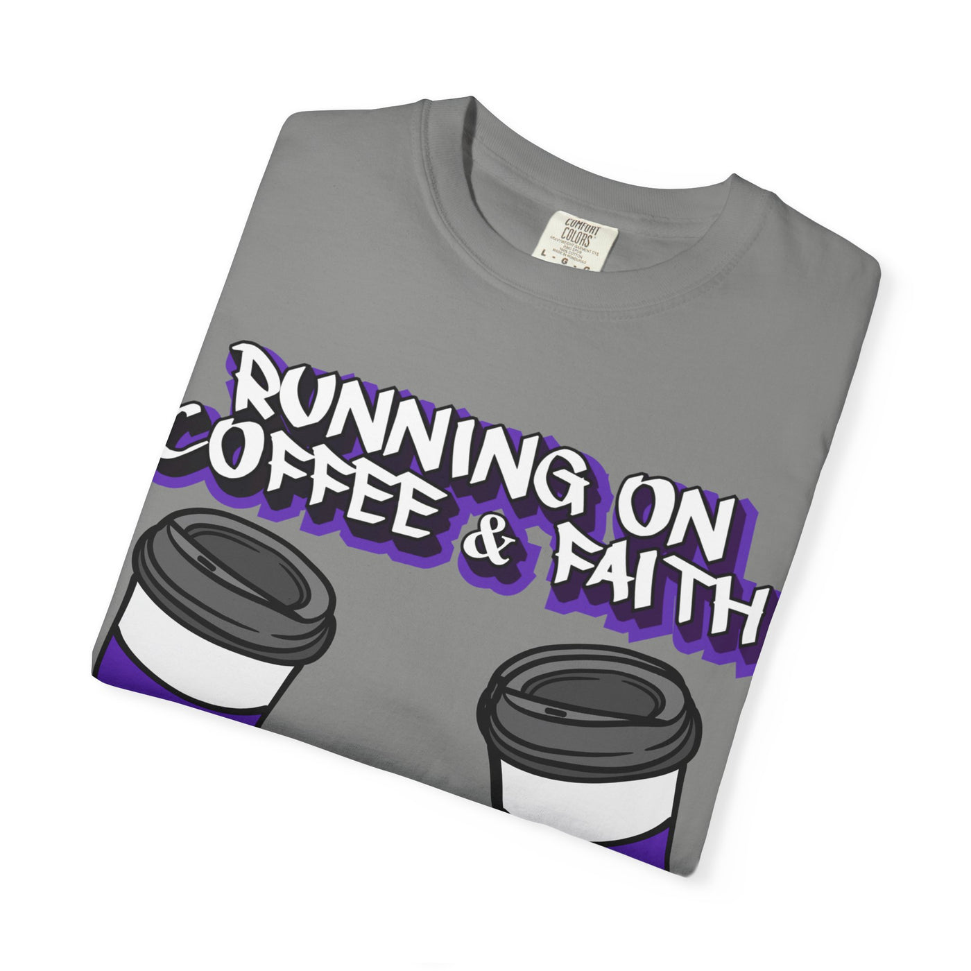 Coffee & Faith Unisex T-Shirt, Casual Wear, Gift for Coffee Lovers, Faith-Inspired Apparel, Comfortable Everyday Tee
