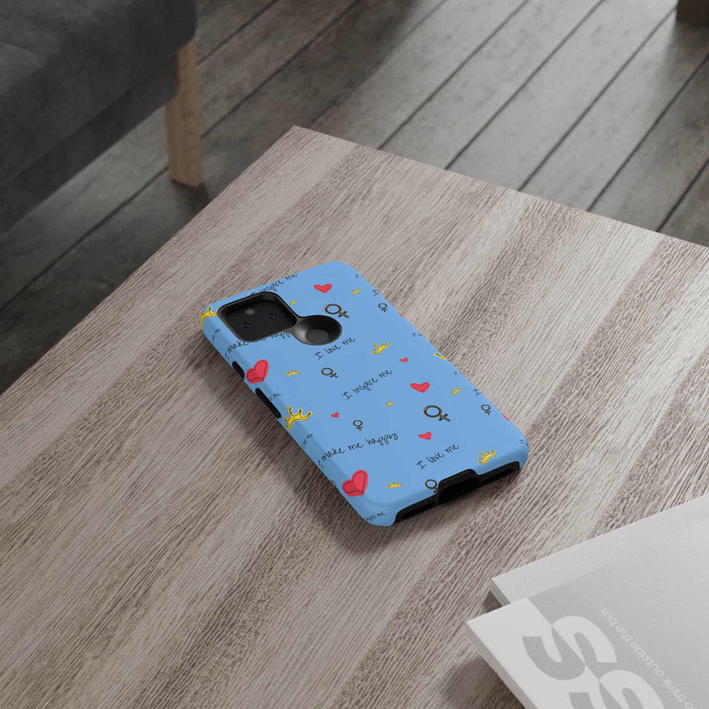 Inspiring Phone Case - 'I Love Me' Design - Tough Cases