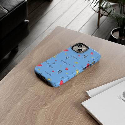 Inspiring Phone Case - 'I Love Me' Design - Tough Cases