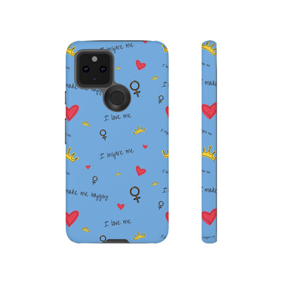 Inspiring Phone Case - 'I Love Me' Design - Tough Cases
