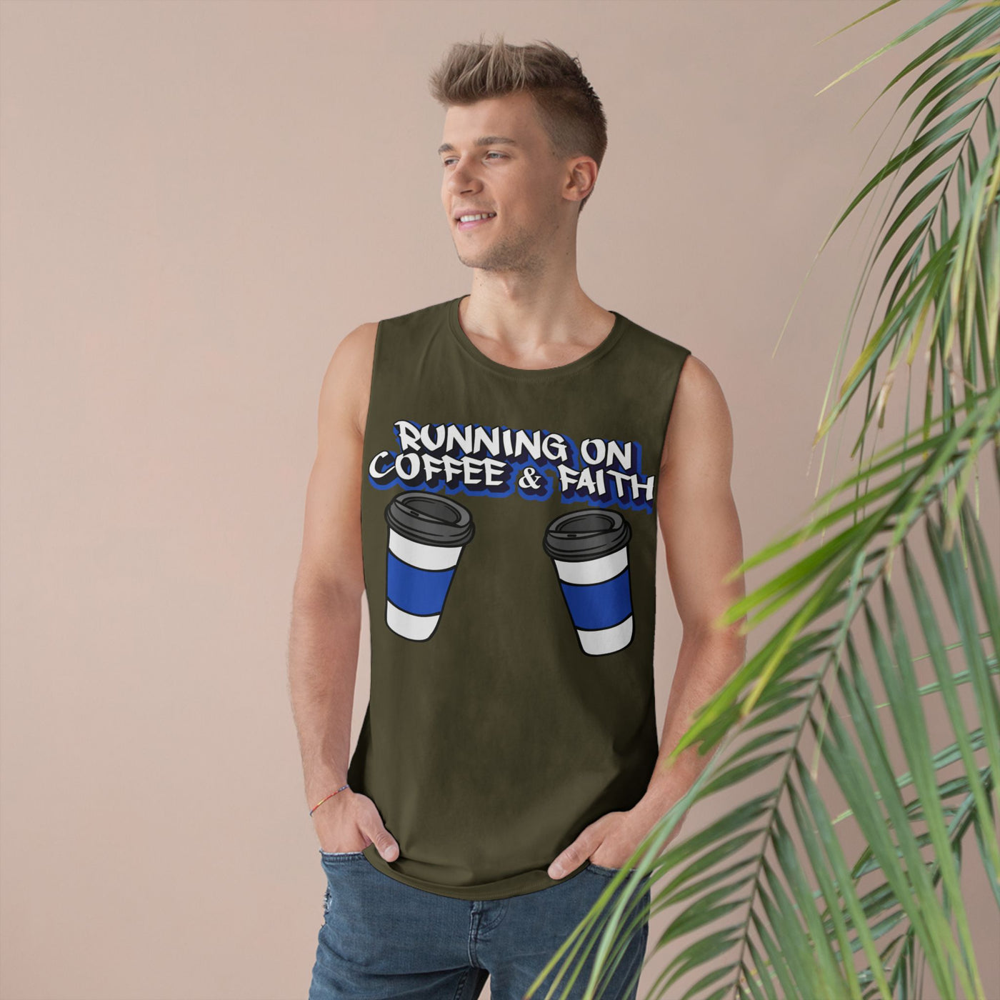 Spooky Vibes Unisex Barnard Tank - Halloween Graphic Sleeveless Tee