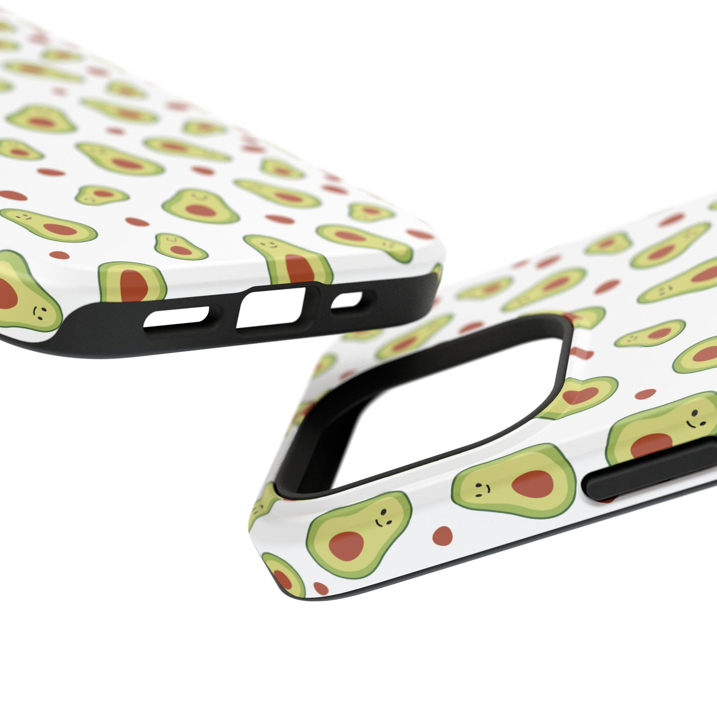 Avocado Pattern Impact-Resistant Phone Case - Fun & Functional