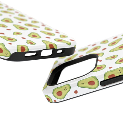 Avocado Pattern Impact-Resistant Phone Case - Fun & Functional