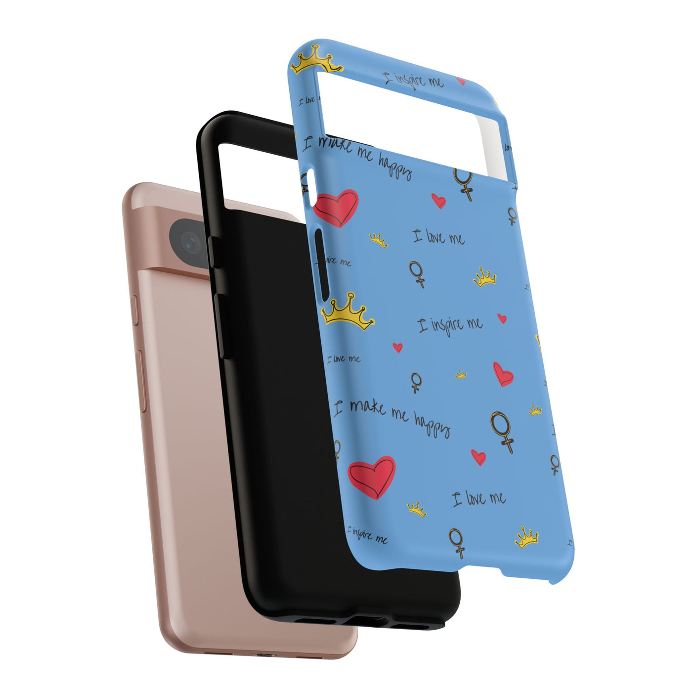 Inspiring Phone Case - 'I Love Me' Design - Tough Cases