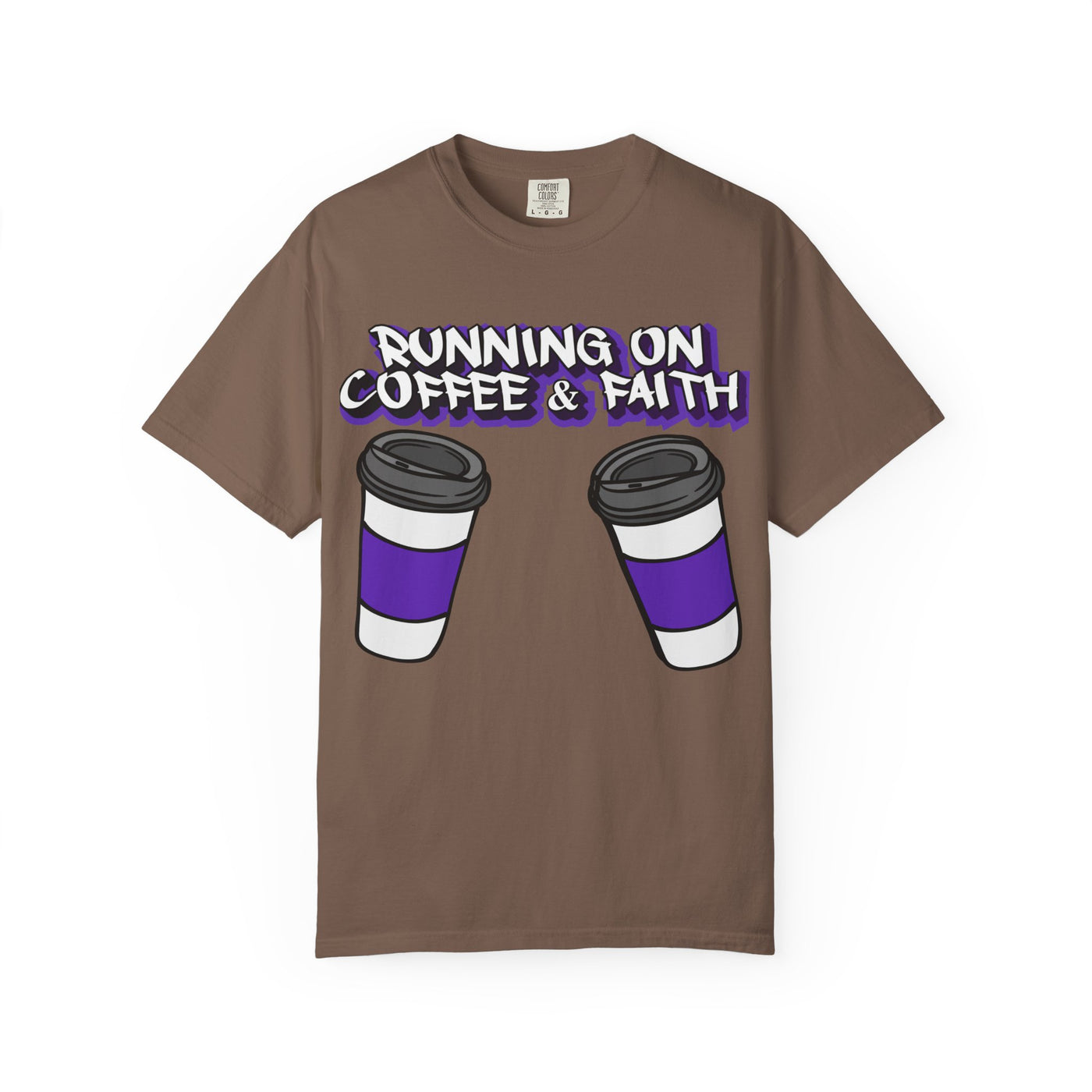 Coffee & Faith Unisex T-Shirt, Casual Wear, Gift for Coffee Lovers, Faith-Inspired Apparel, Comfortable Everyday Tee