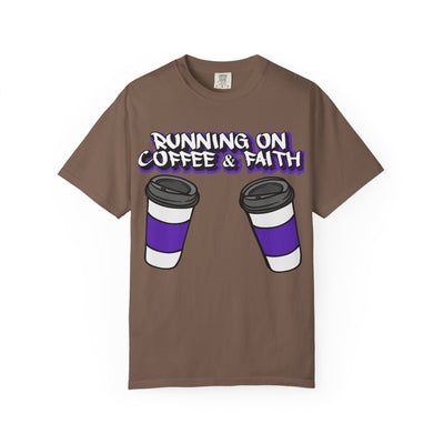 Coffee & Faith Unisex T-Shirt, Casual Wear, Gift for Coffee Lovers, Faith-Inspired Apparel, Comfortable Everyday Tee
