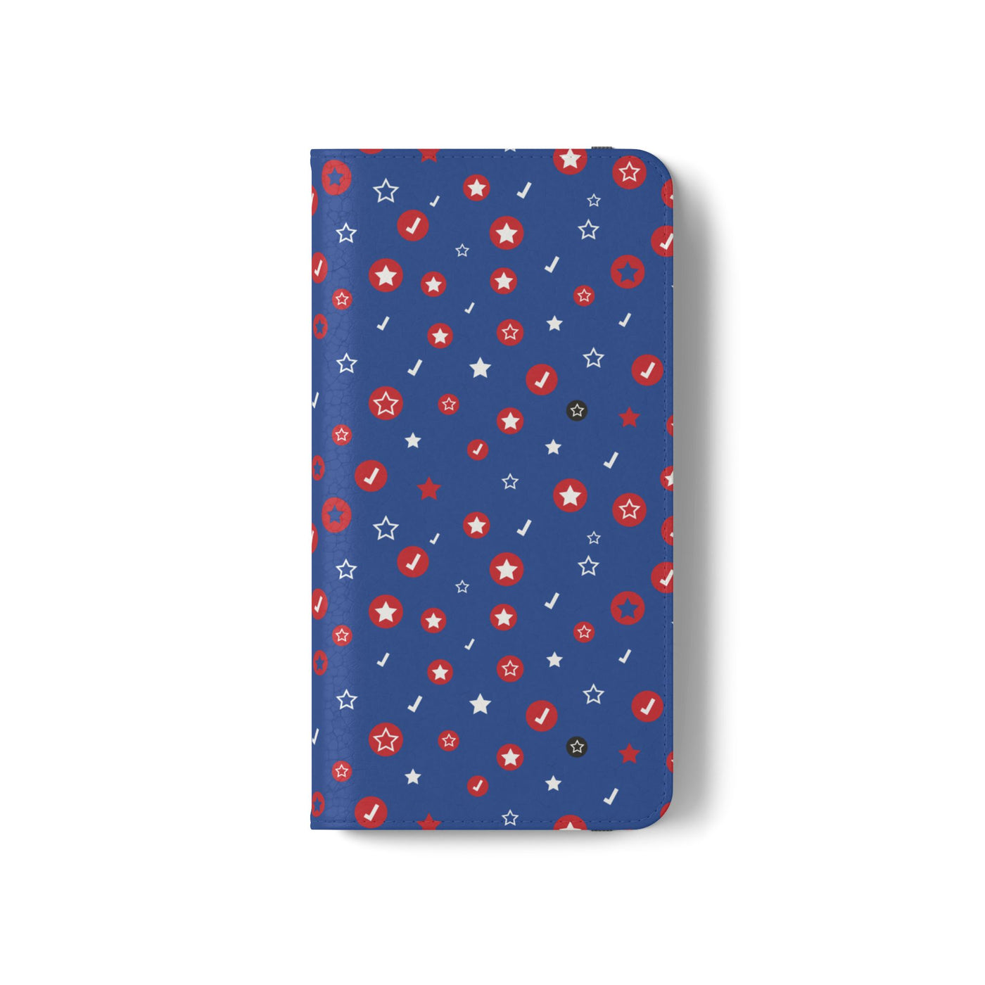 Patriotic Flip Case for Smartphones - Fun Stars and Stripes Design