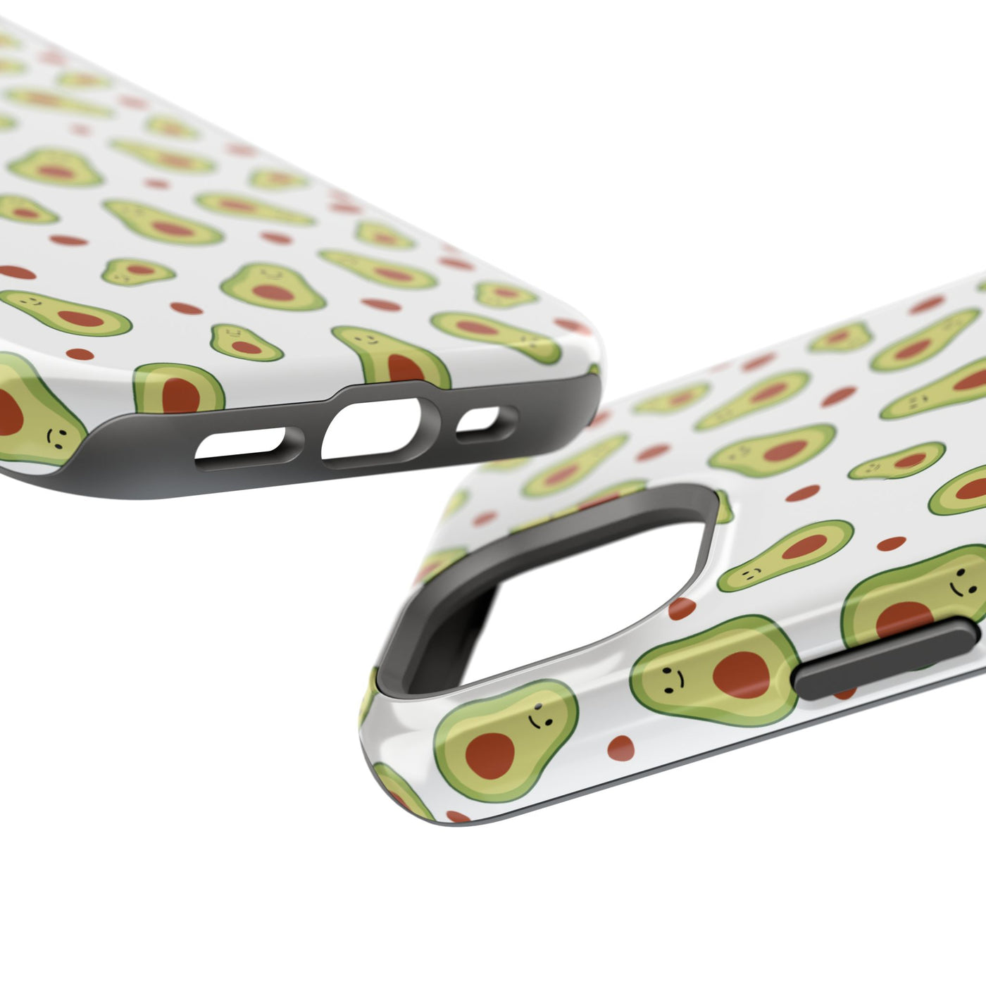 Avocado Pattern Impact-Resistant Phone Case - Fun & Functional