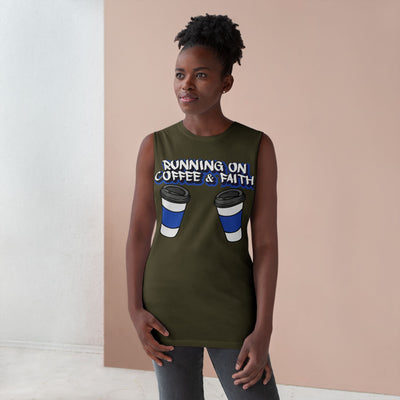 Spooky Vibes Unisex Barnard Tank - Halloween Graphic Sleeveless Tee