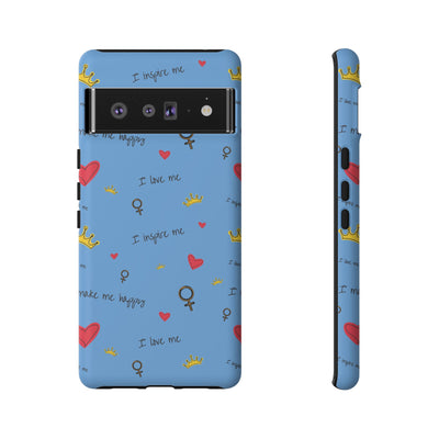 Inspiring Phone Case - 'I Love Me' Design - Tough Cases