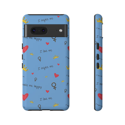 Inspiring Phone Case - 'I Love Me' Design - Tough Cases