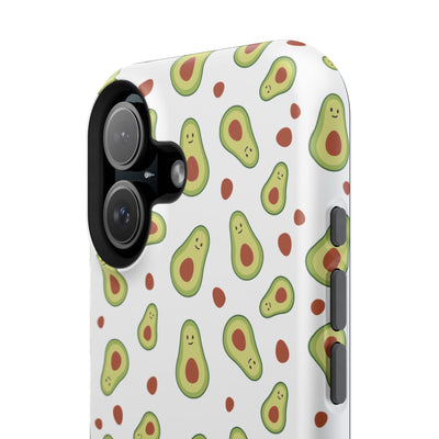 Avocado Pattern Impact-Resistant Phone Case - Fun & Functional