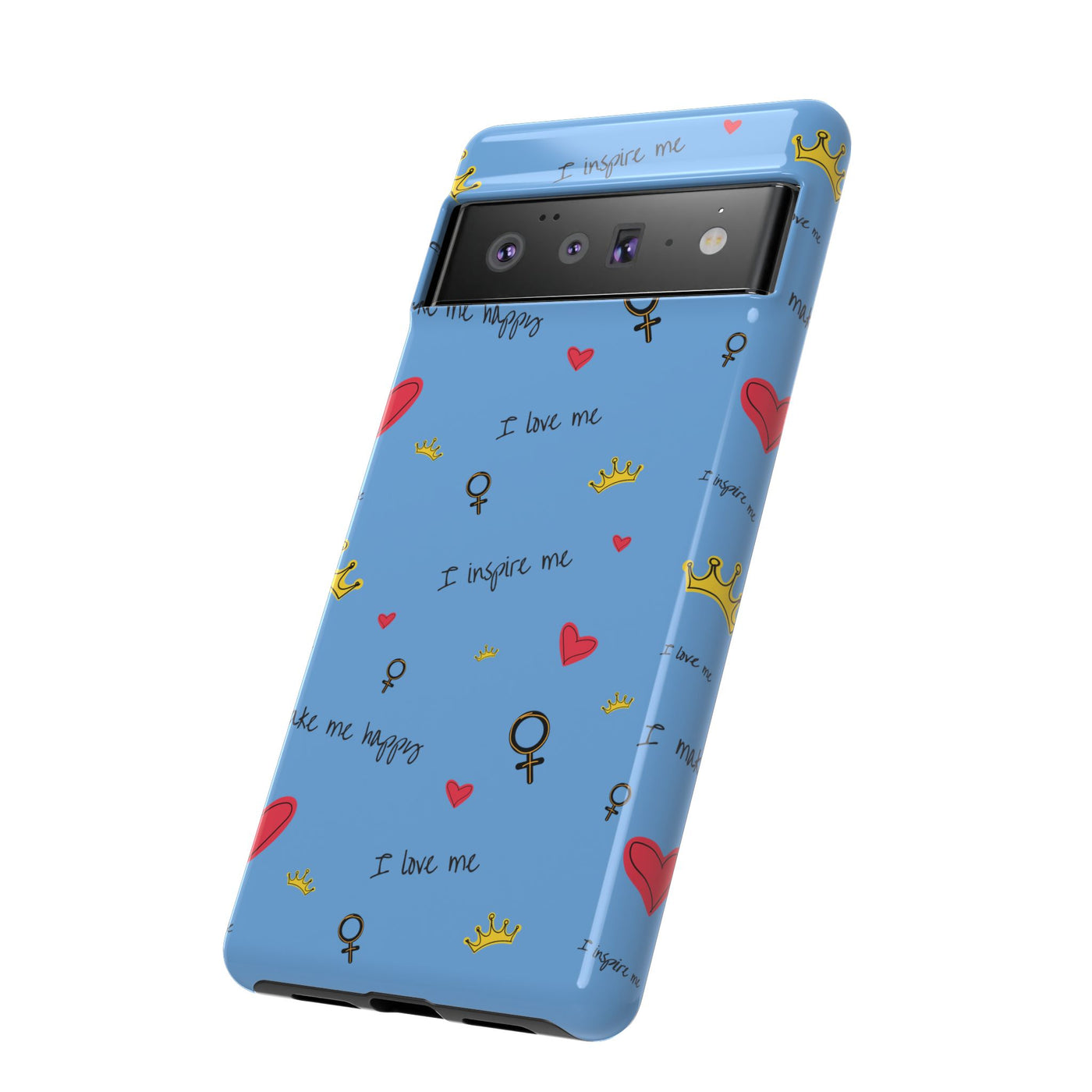 Inspiring Phone Case - 'I Love Me' Design - Tough Cases
