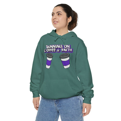 Unisex Coffee & Faith Hoodie - Cozy & Motivational