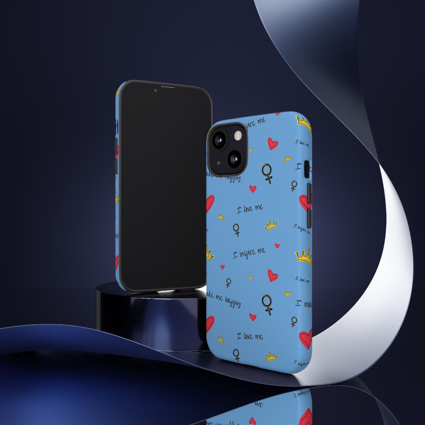Inspiring Phone Case - 'I Love Me' Design - Tough Cases