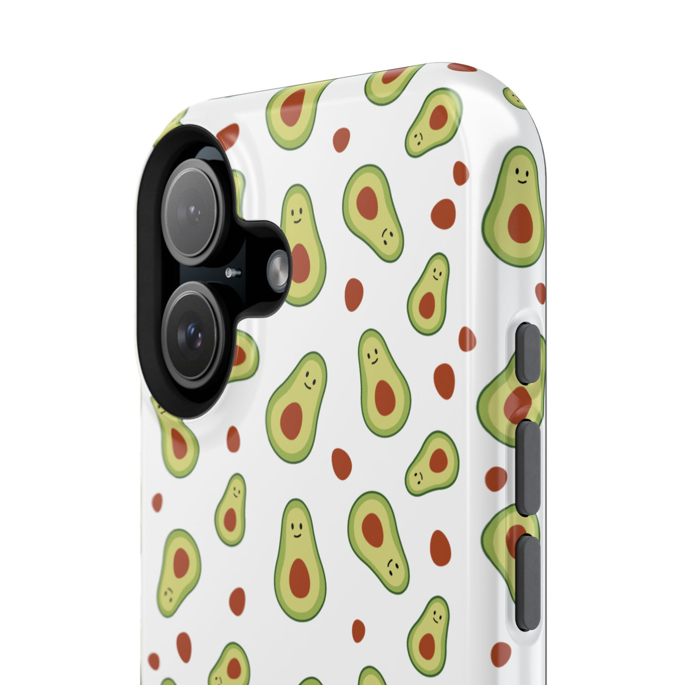 Avocado Pattern Impact-Resistant Phone Case - Fun & Functional