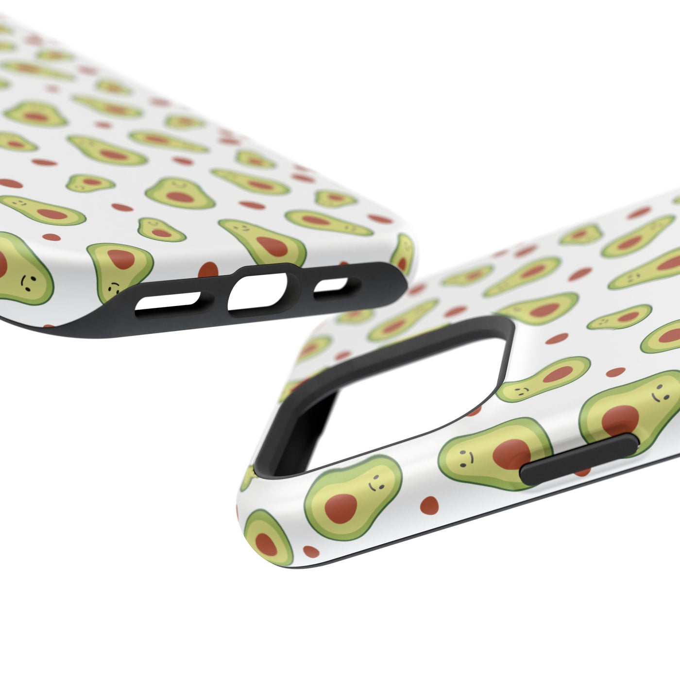 Avocado Pattern Impact-Resistant Phone Case - Fun & Functional