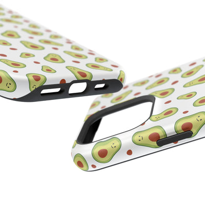 Avocado Pattern Impact-Resistant Phone Case - Fun & Functional