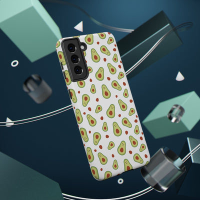 Avocado Pattern Impact-Resistant Phone Case - Fun & Functional