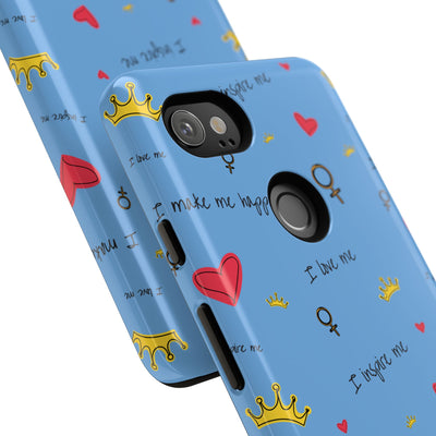 Inspiring Phone Case - 'I Love Me' Design - Tough Cases