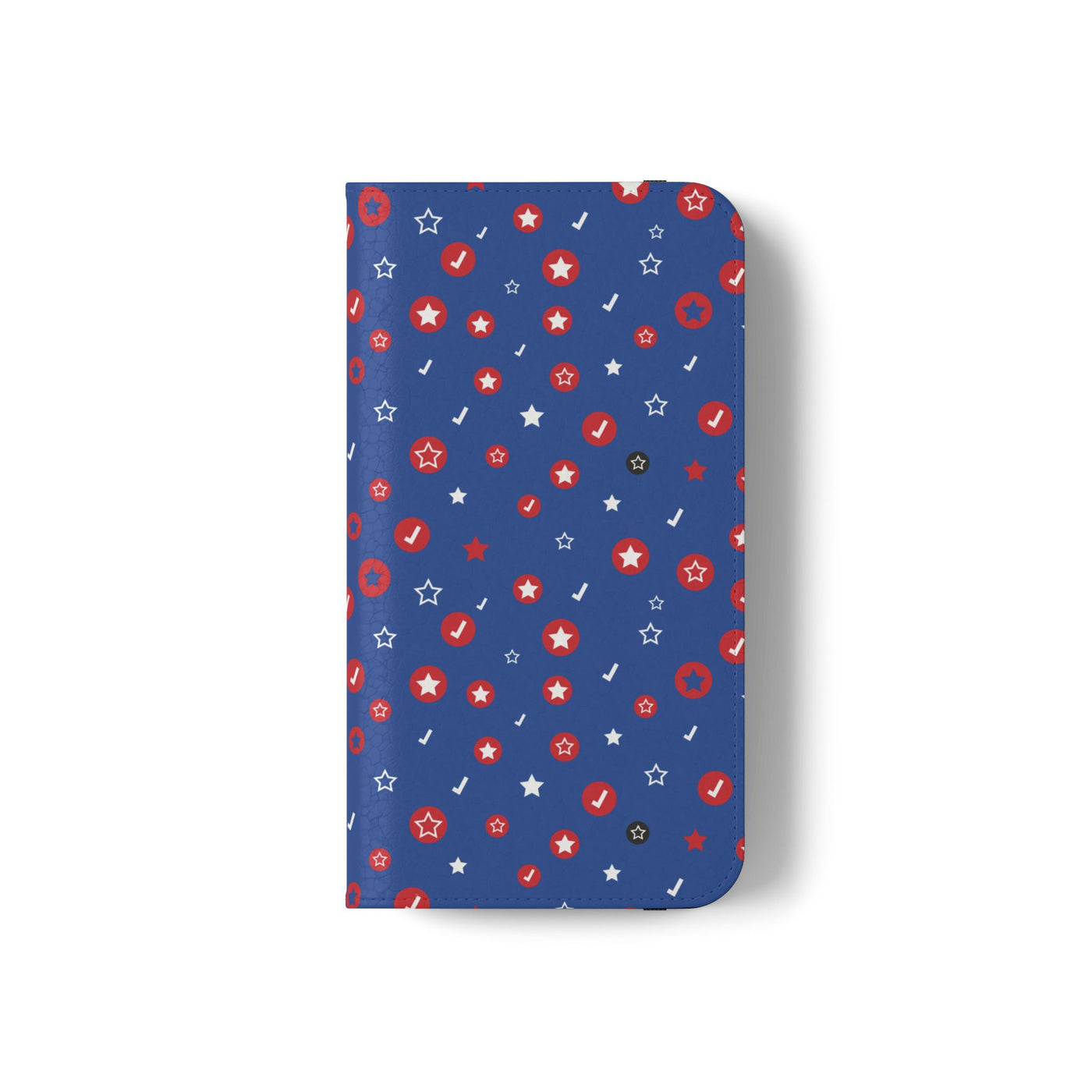 Patriotic Flip Case for Smartphones - Fun Stars and Stripes Design