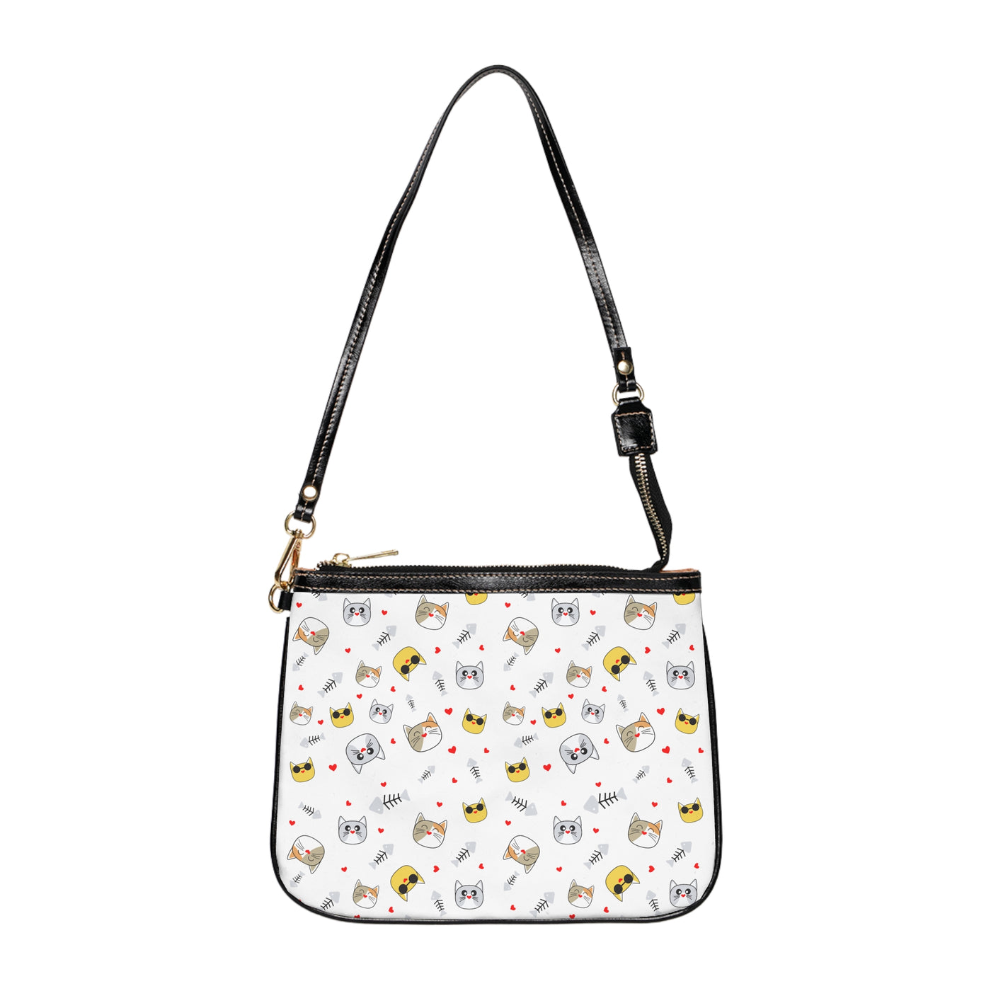 Cute Cat-Themed Small Shoulder Bag - Perfect for Pet Lovers!
