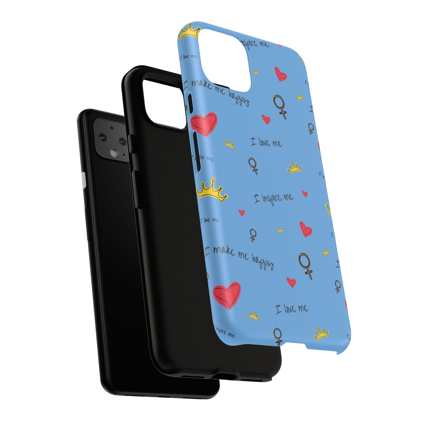 Inspiring Phone Case - 'I Love Me' Design - Tough Cases