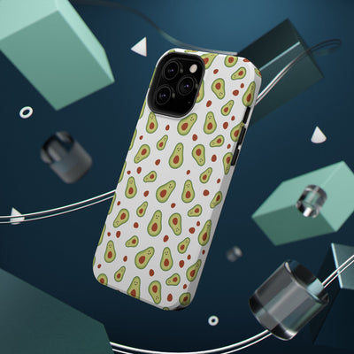 Avocado Pattern Impact-Resistant Phone Case - Fun & Functional