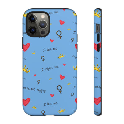 Inspiring Phone Case - 'I Love Me' Design - Tough Cases