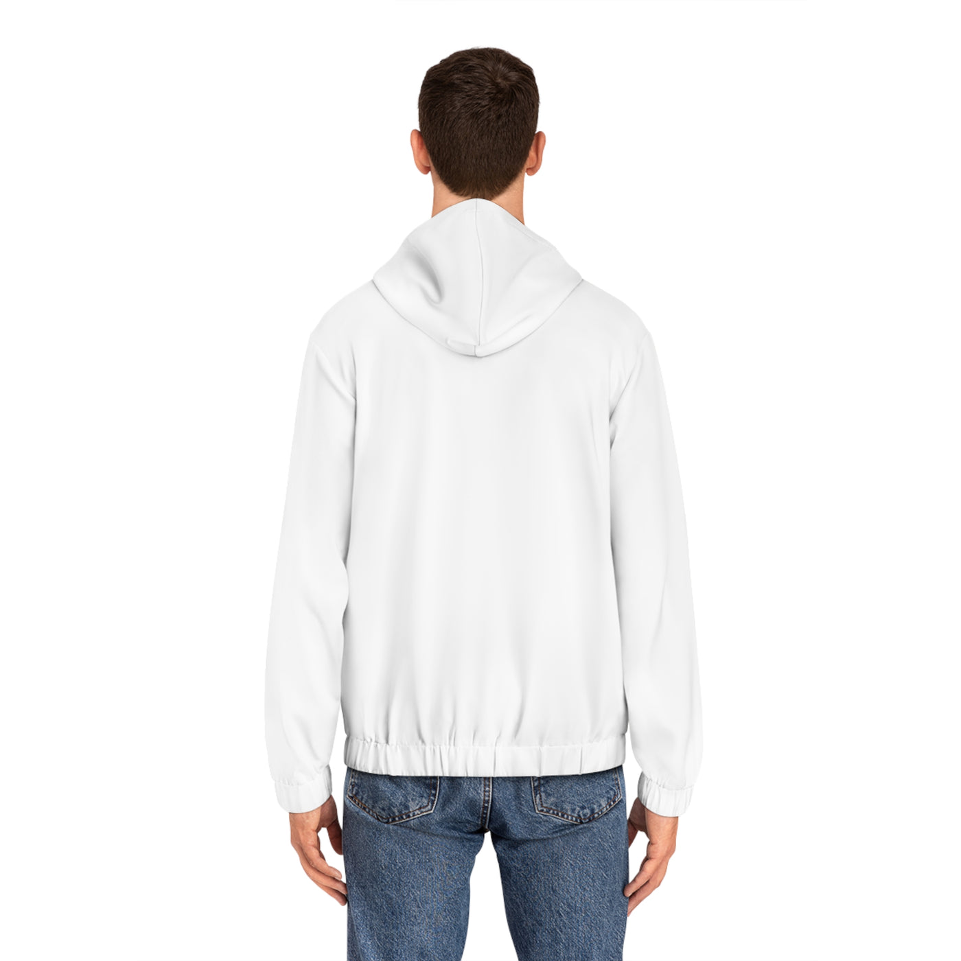 Floral Men's Full-Zip Hoodie - Stylish Comfort for All Occasions