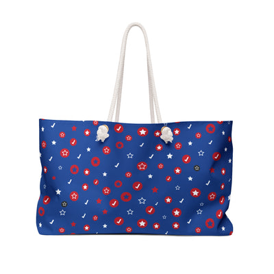 Patriotic Weekender Bag - Stylish Travel Tote for Vacations & Celebrations