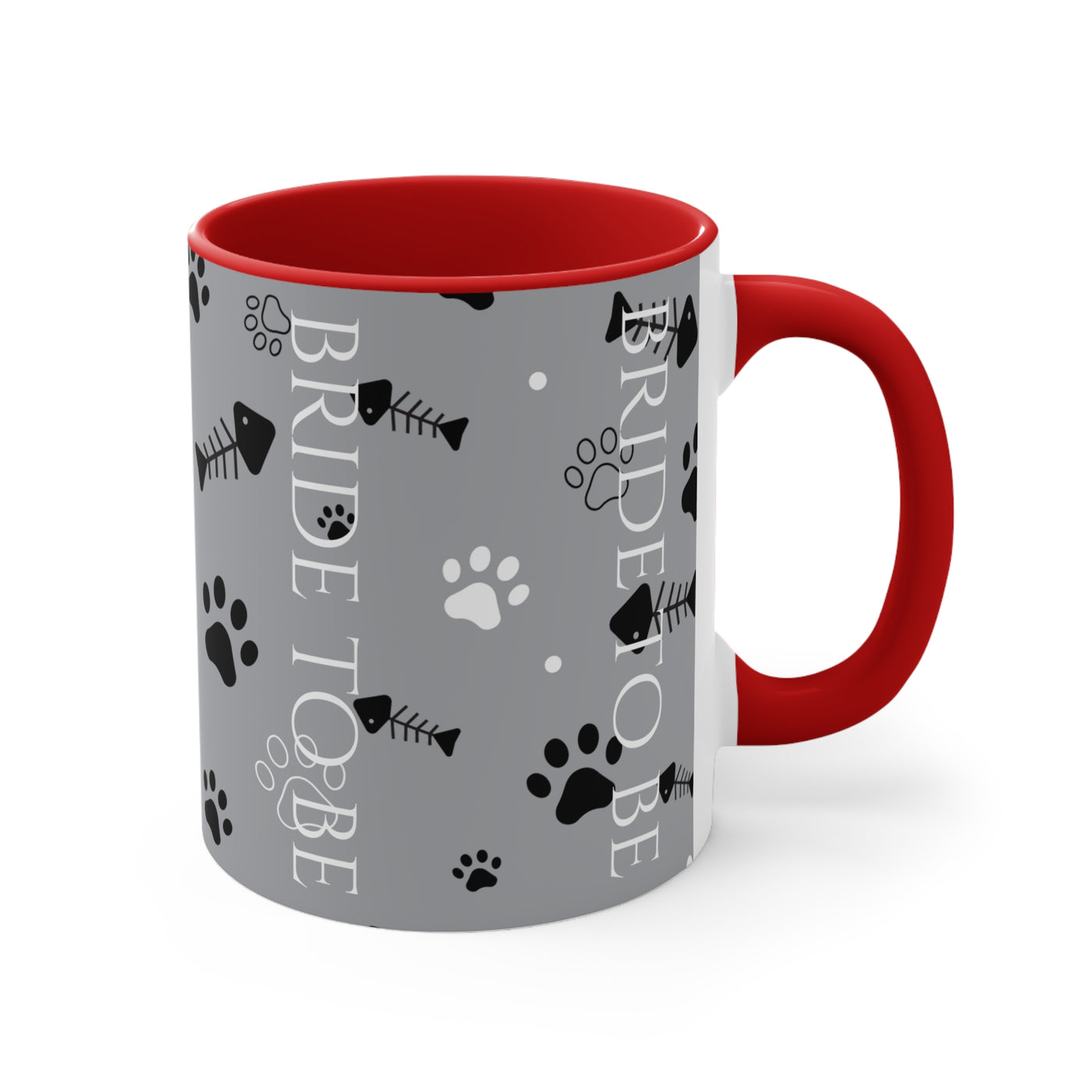 Bride to Be Accent Mug - Perfect for Pet Lovers
