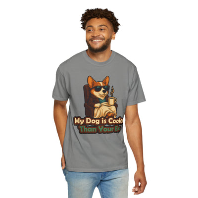 Dog Lover T-Shirt - Funny Cool Dog Quote Unisex Garment-Dyed Tee