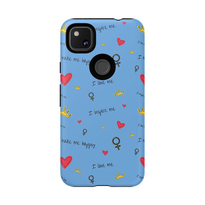 Inspiring Phone Case - 'I Love Me' Design - Tough Cases