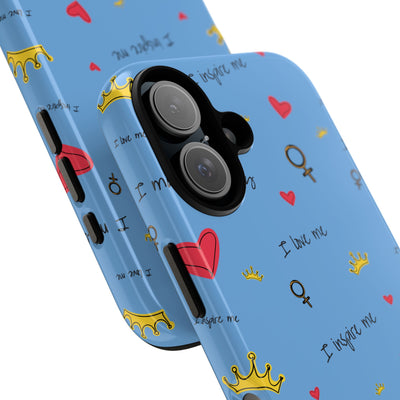 Inspiring Phone Case - 'I Love Me' Design - Tough Cases
