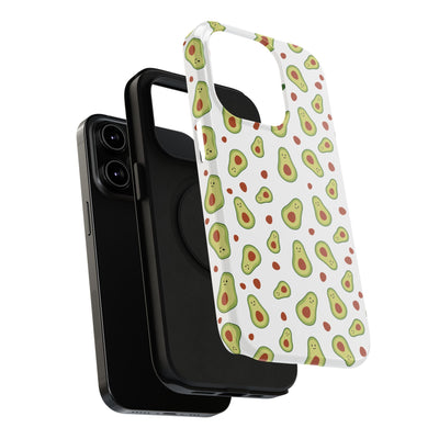 Avocado Pattern Impact-Resistant Phone Case - Fun & Functional