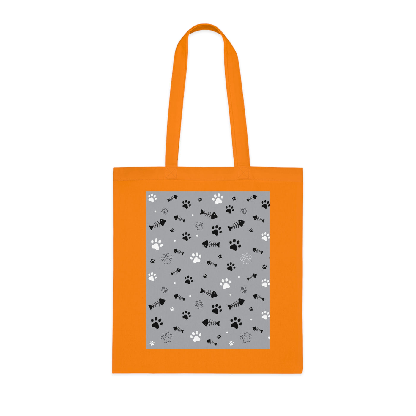 Cute Pet Themed Cotton Tote Bag - Perfect for Animal Lovers