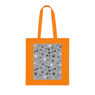 Cute Pet Themed Cotton Tote Bag - Perfect for Animal Lovers