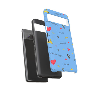 Inspiring Phone Case - 'I Love Me' Design - Tough Cases