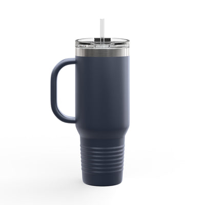 Running on Coffee & Faith Insulated Travel Mug - 40oz Coffee Lover's Companion