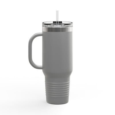 Running on Coffee & Faith Insulated Travel Mug - 40oz Coffee Lover's Companion