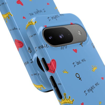 Inspiring Phone Case - 'I Love Me' Design - Tough Cases