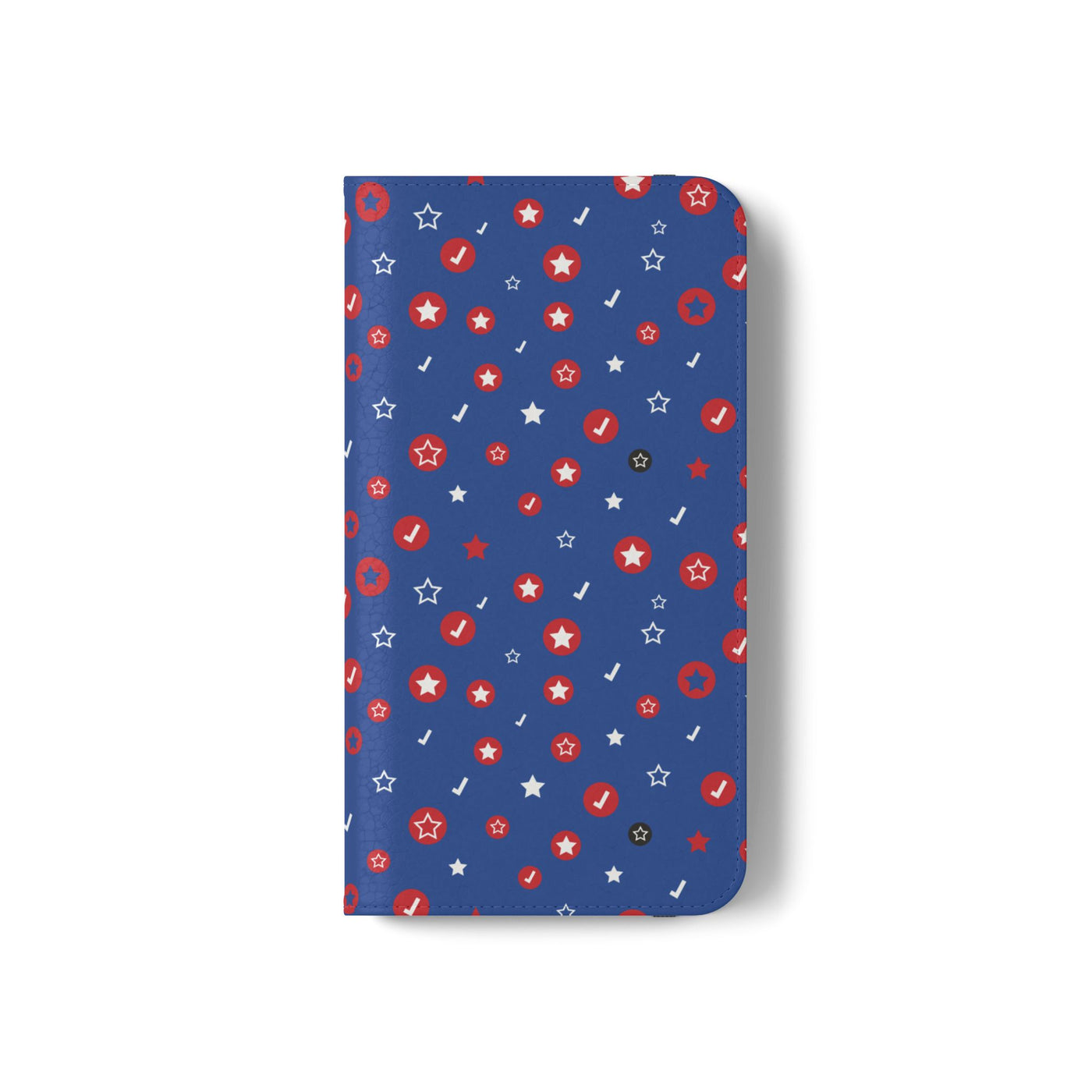 Patriotic Flip Case for Smartphones - Fun Stars and Stripes Design