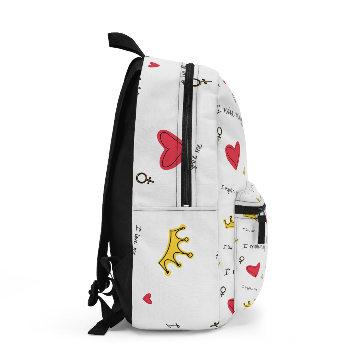 Fun Feminine Backpack, Cute Design, Gifts for Her, School Bag, Travel Backpack, Everyday Use, Stylish Rucksack