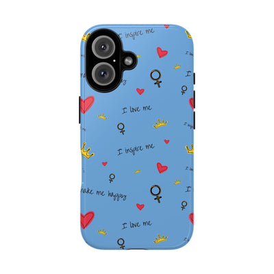 Inspiring Phone Case - 'I Love Me' Design - Tough Cases