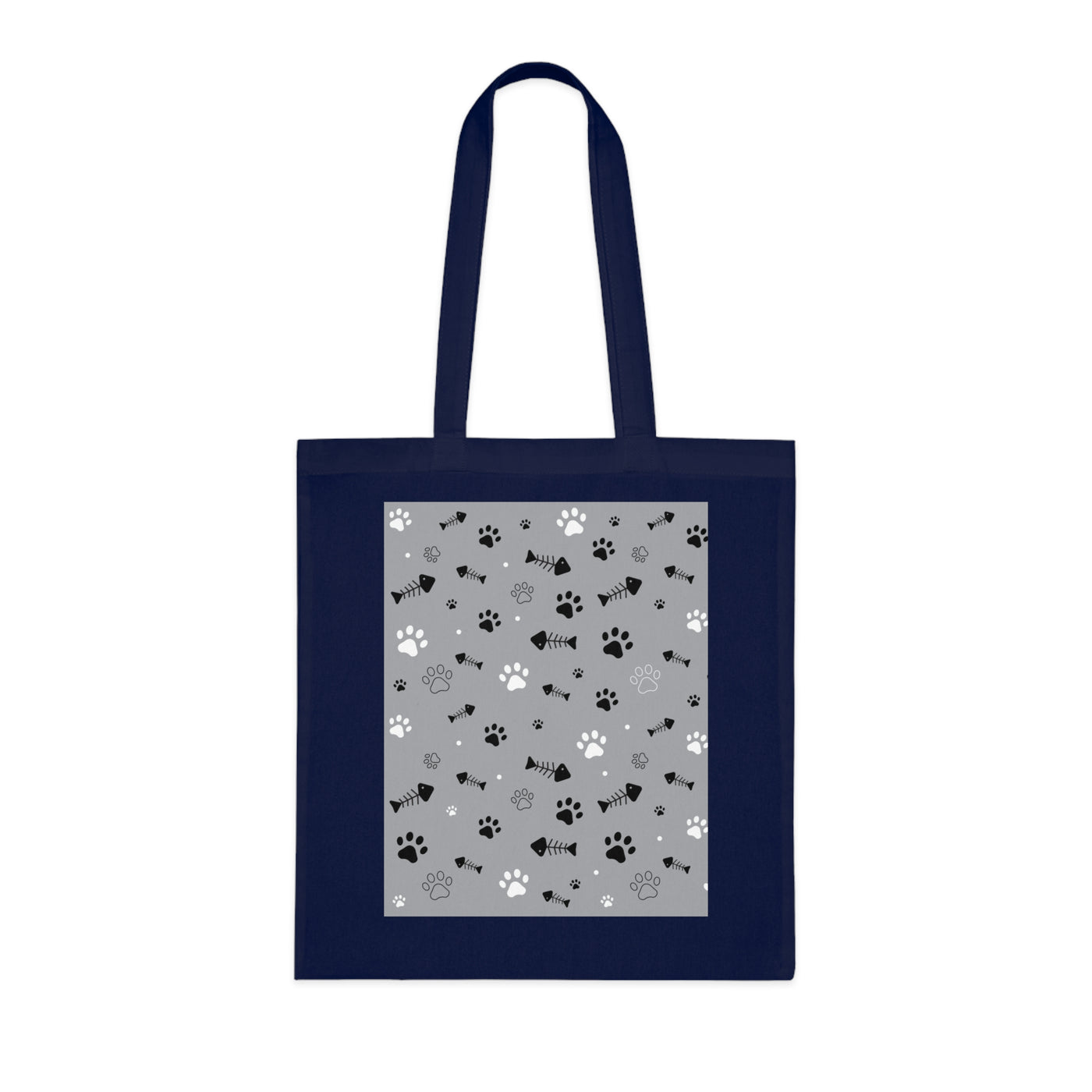 Cute Pet Themed Cotton Tote Bag - Perfect for Animal Lovers
